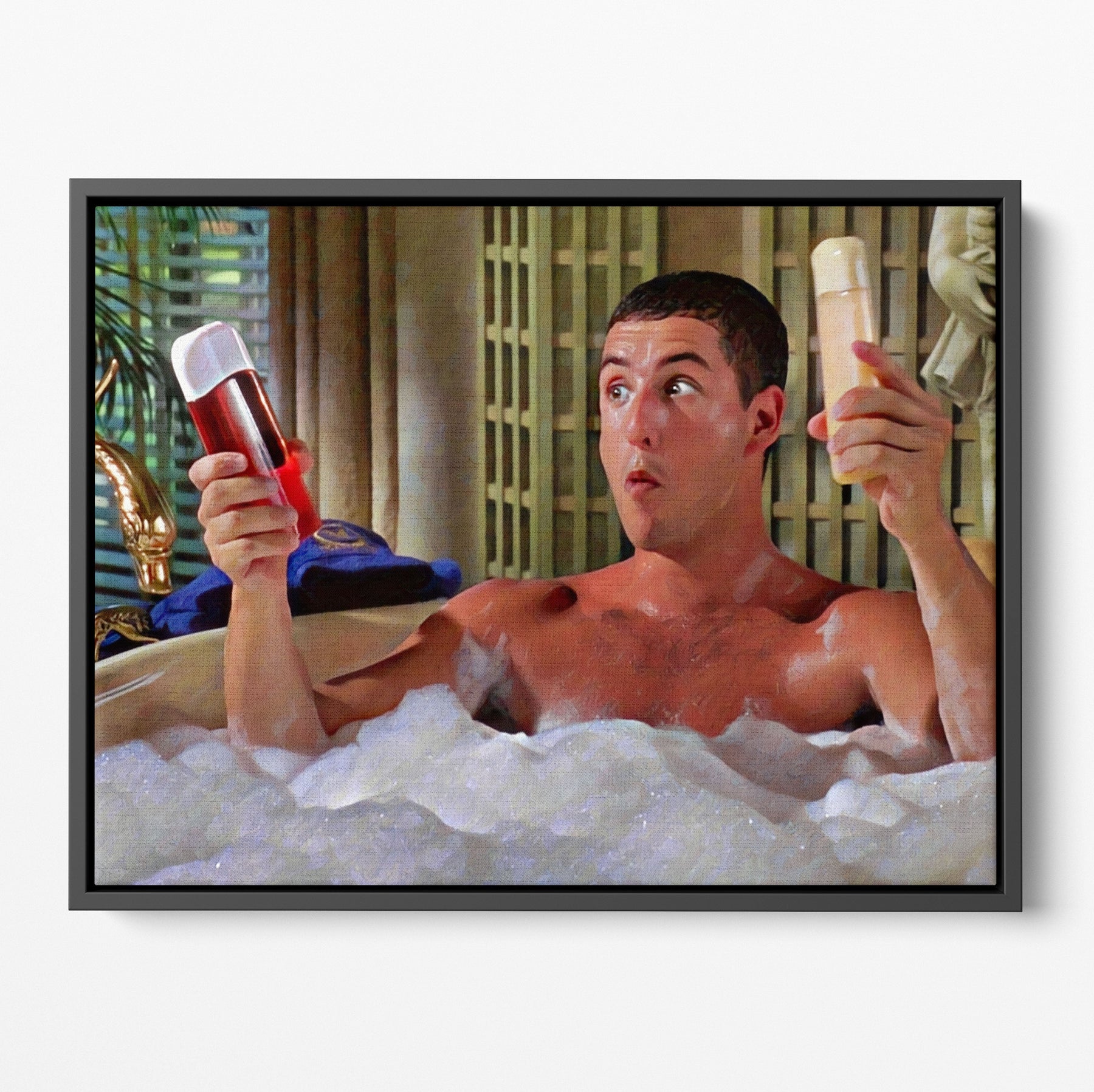 Billy Madison Shampoo Vs Conditioner  Poster/Canvas | Far Out Art 