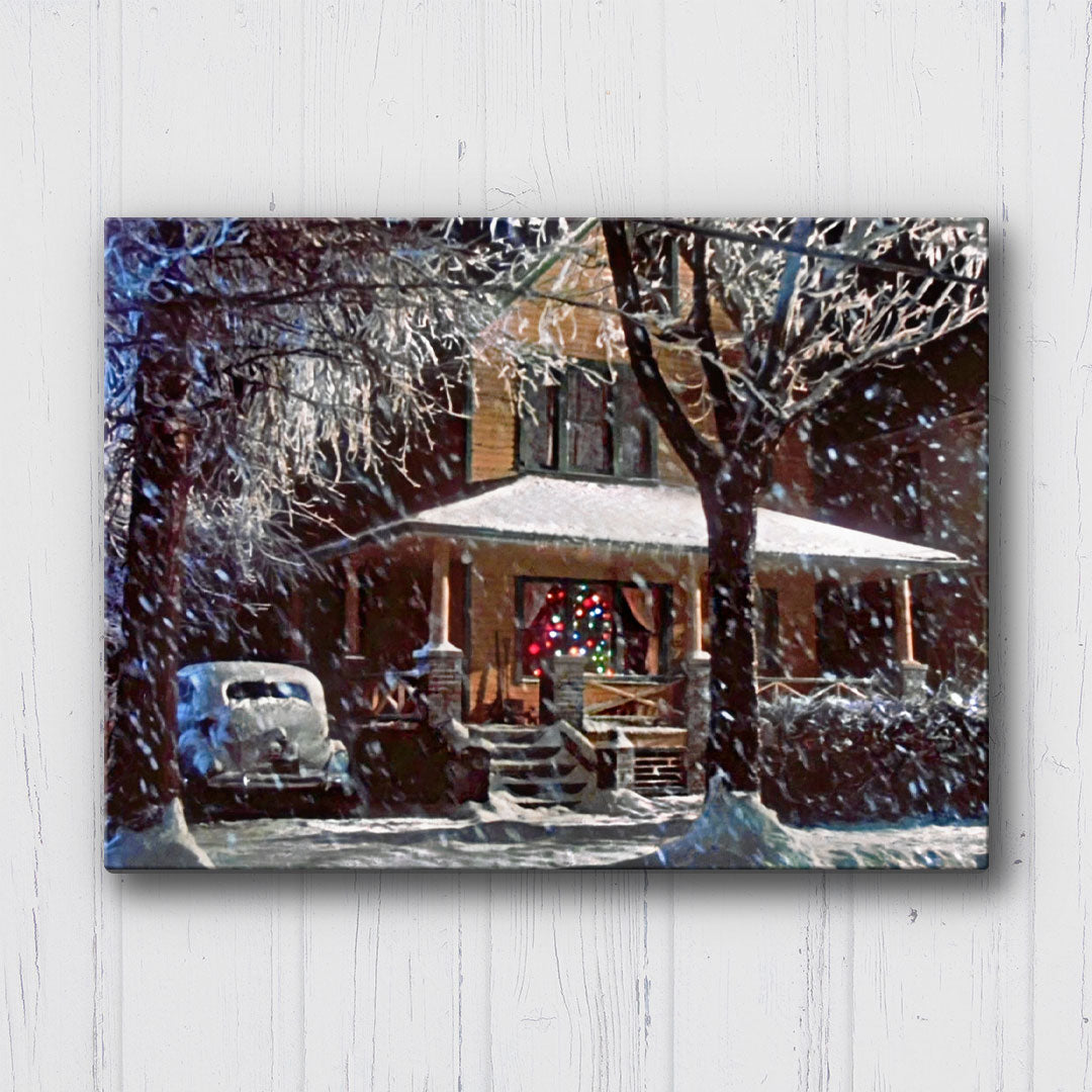 A Christmas Story The House Canvas Sets