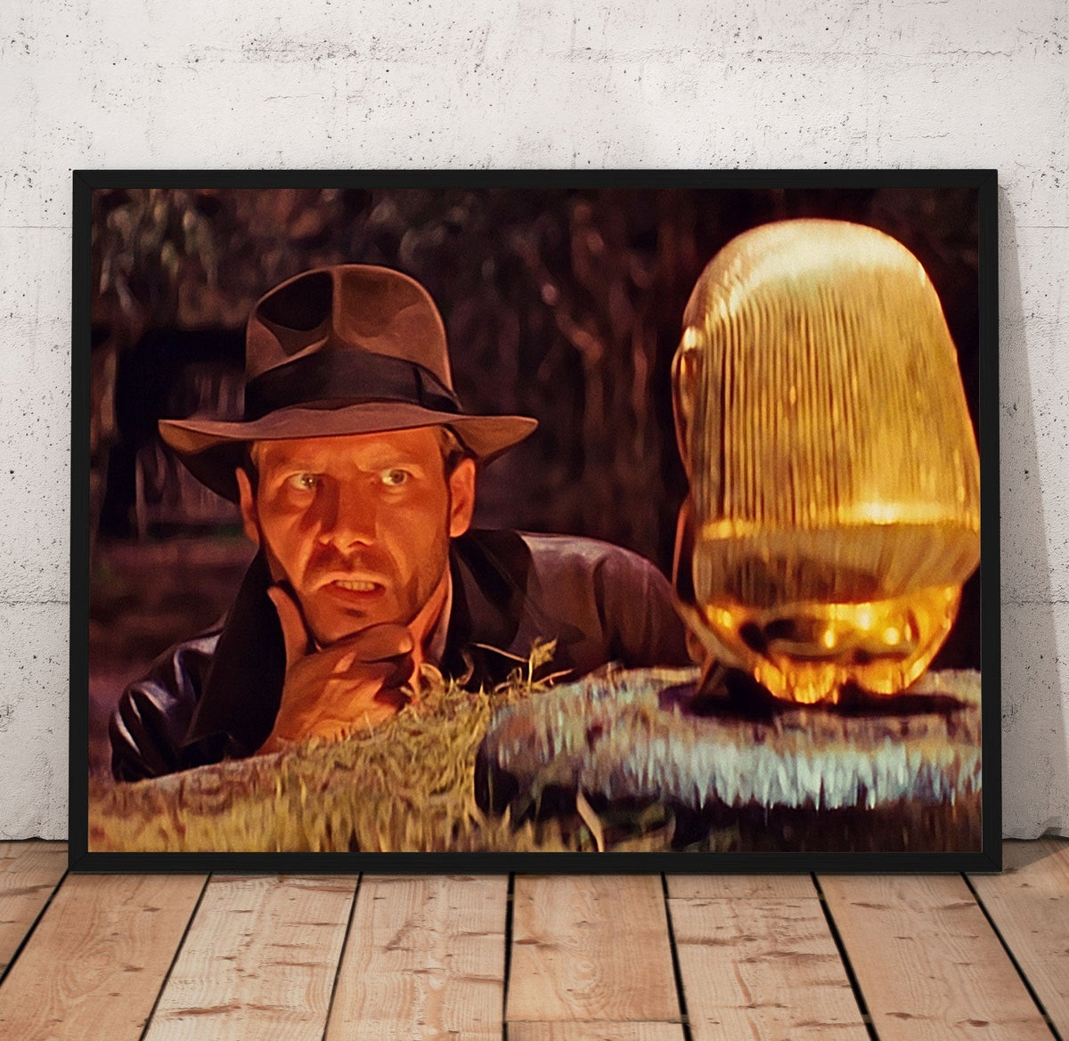 Indiana Jones The Idol Poster/Canvas | Far Out Art 