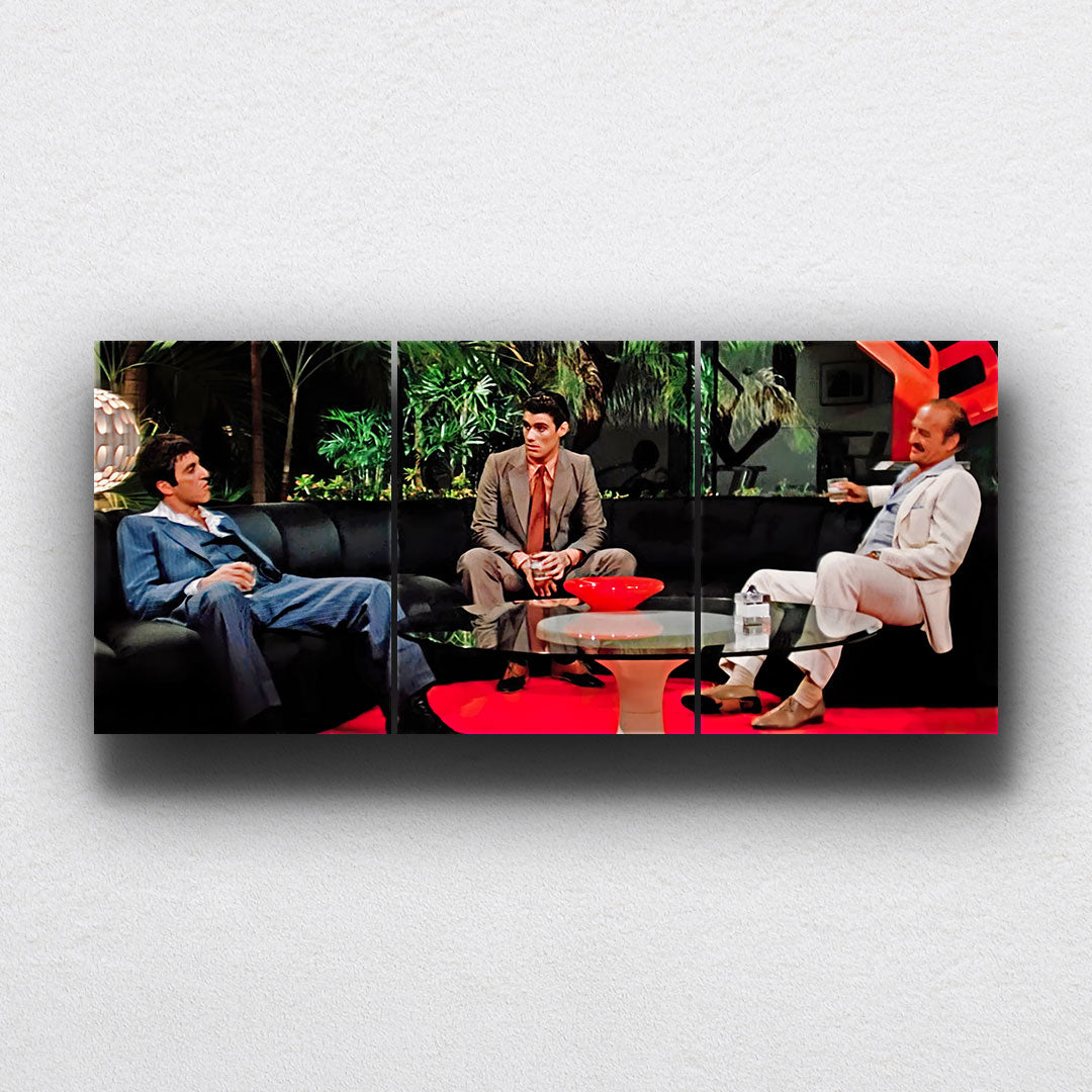 Scarface The Meeting Canvas Sets