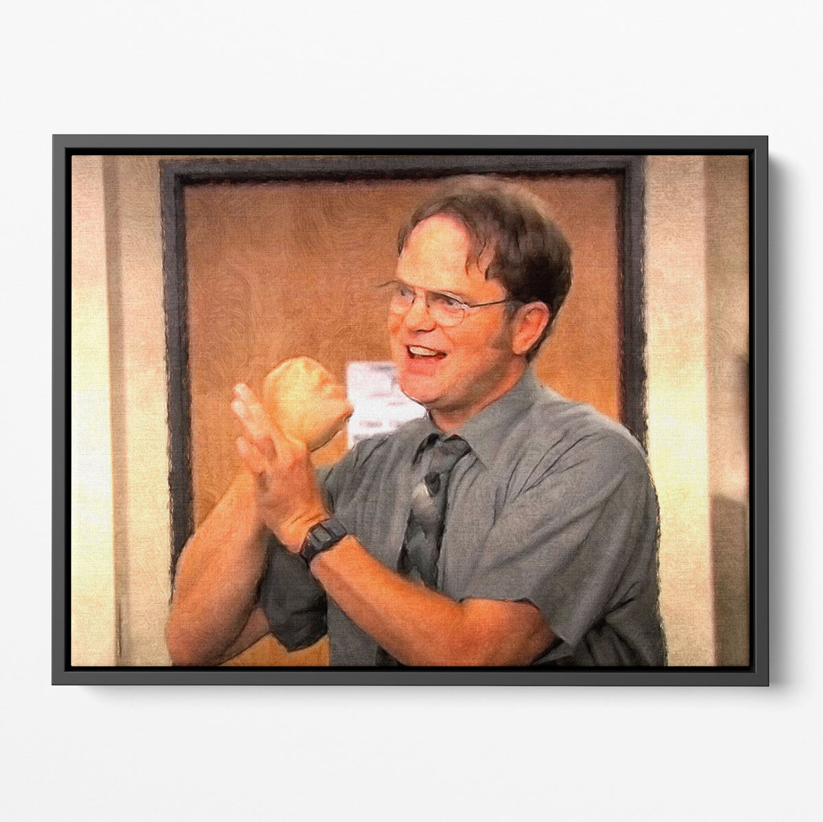 The Office Throat Punch Poster/Canvas | Far Out Art 