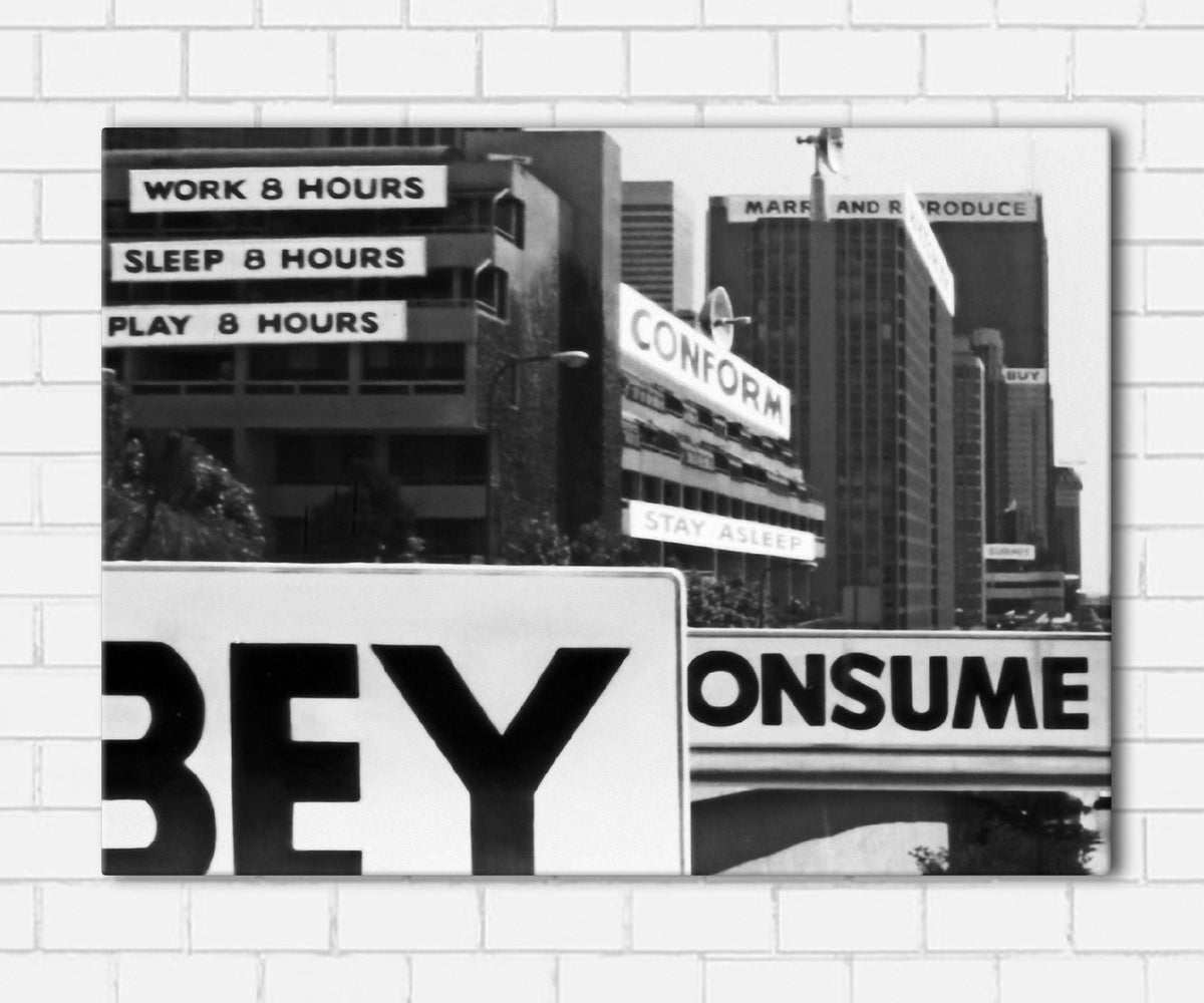 They Live Signs Canvas Sets