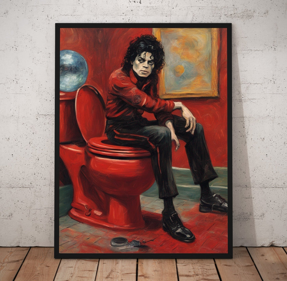 Thriller Bathroom Poster/Canvas | Far Out Art 