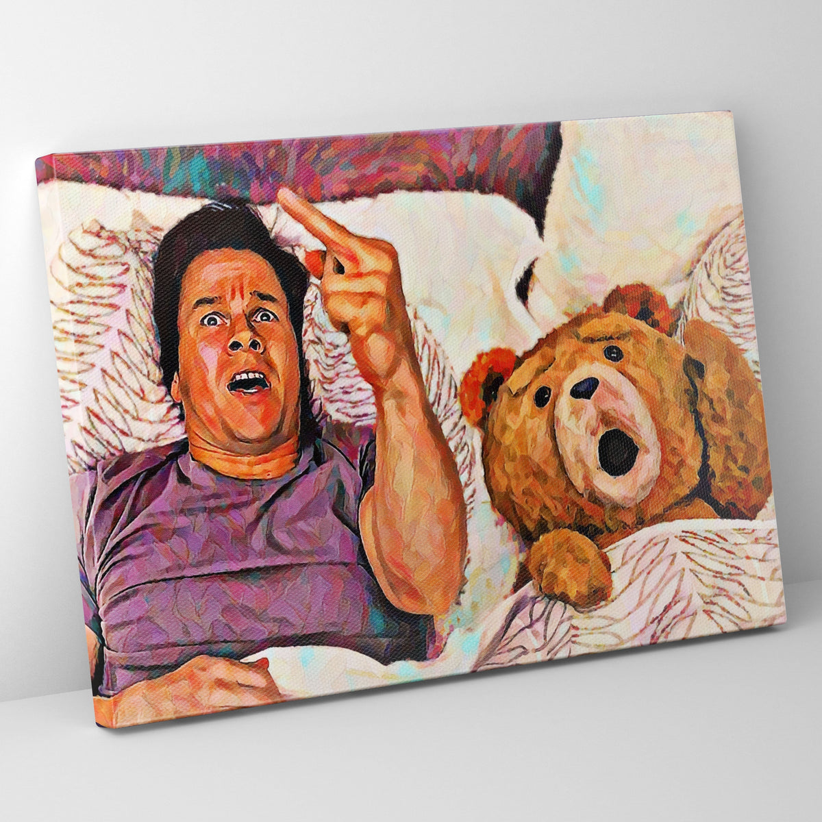 TED Thunder Buddies Poster/Canvas | Far Out Art 
