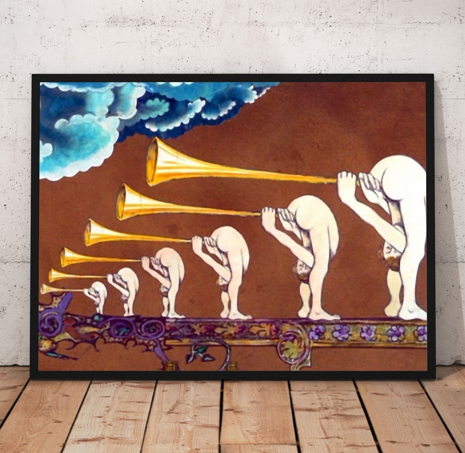 Monty Python Trumpets Digital Wall Art | Far Out Art 