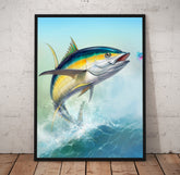 Tuna Alley Poster/Canvas | Far Out Art 