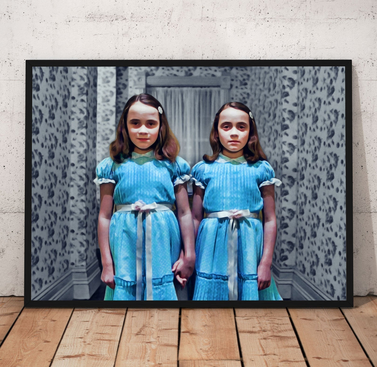 The Shining Twins Poster/Canvas | Far Out Art 