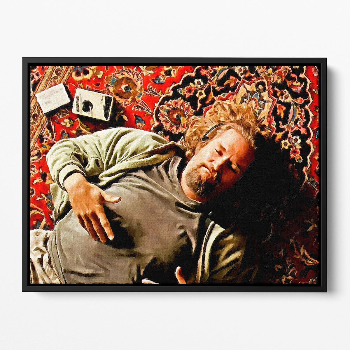The Big Lebowski Vibing Poster/Canvas | Far Out Art 