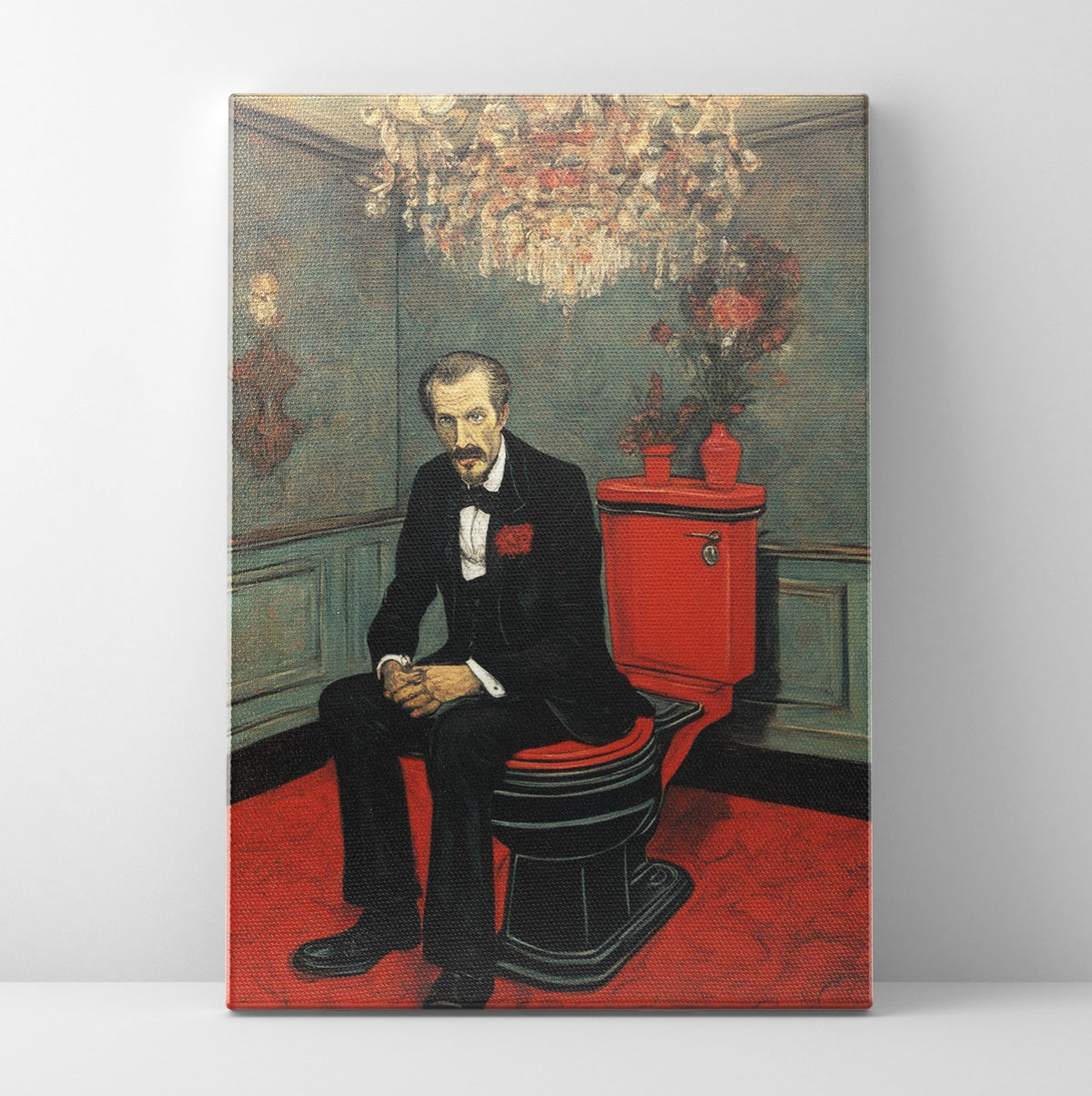 Vincent Price Bathroom Poster/Canvas | Far Out Art 