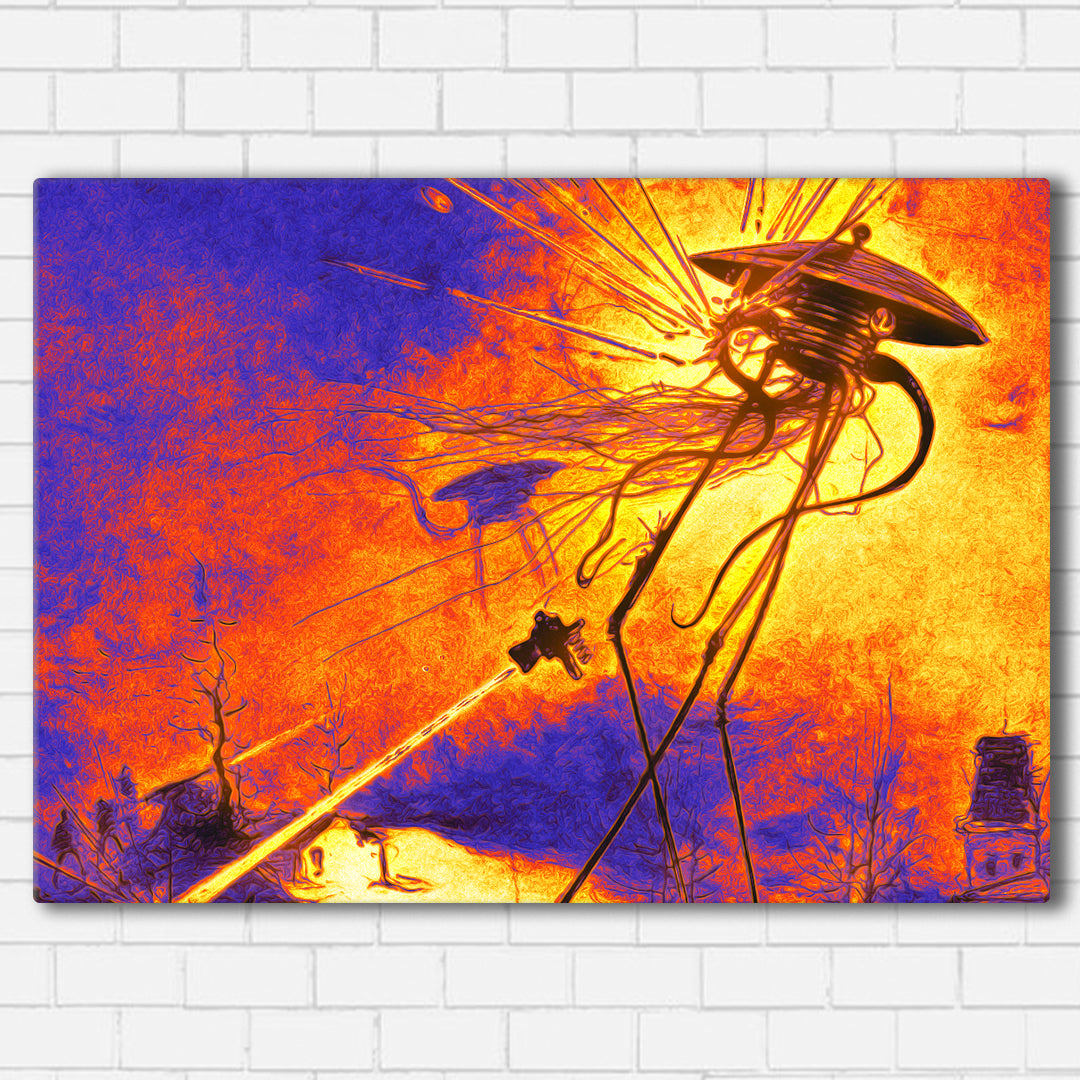 War of the Worlds Canvas SetsWall Art1 PIECE / SMALL / Standard (.75") - Radicalave