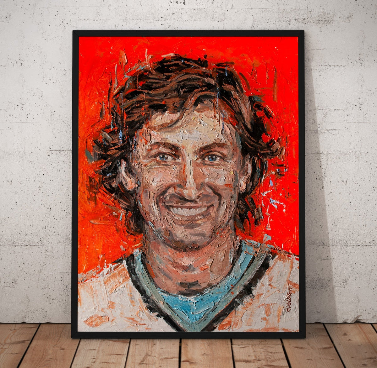 Gretzky Poster/Canvas | Far Out Art 