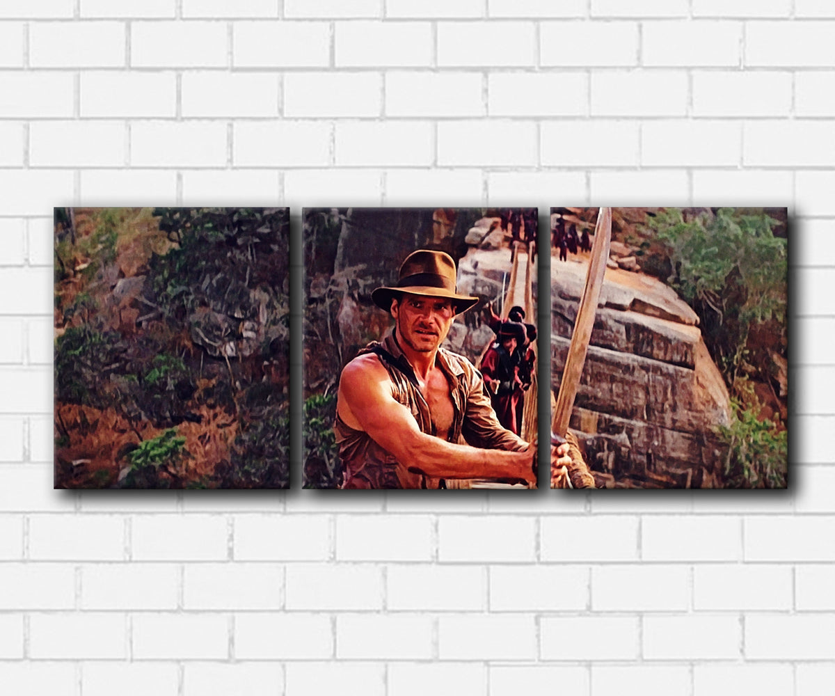 Indiana Jones Going For A Ride Canvas Sets