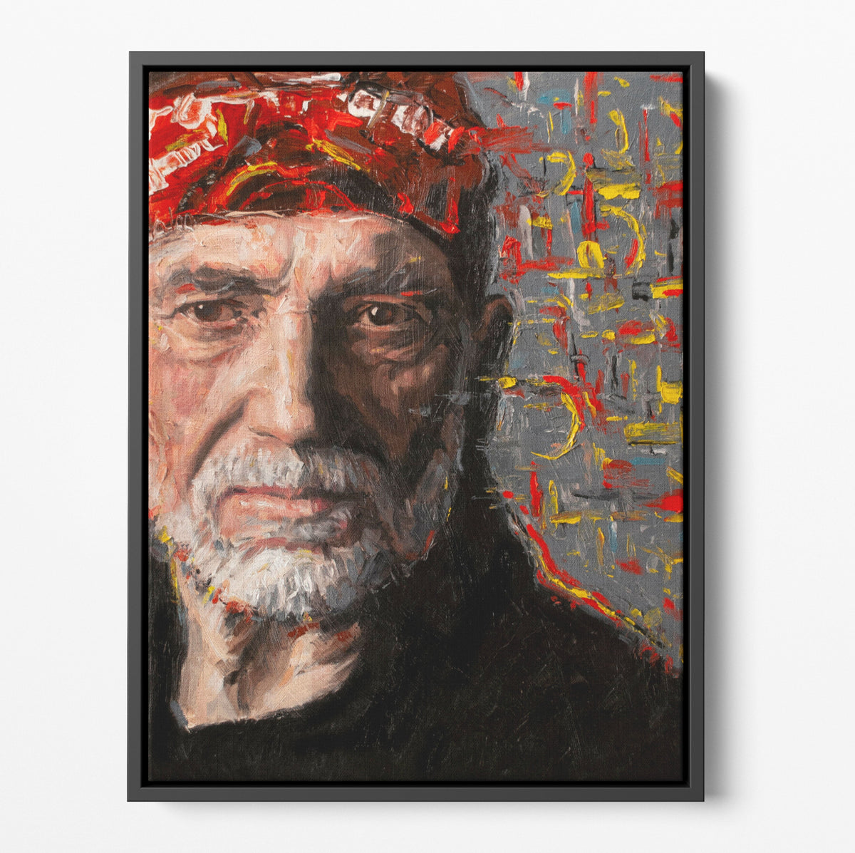 Willie Nelson Poster/Canvas | Far Out Art 