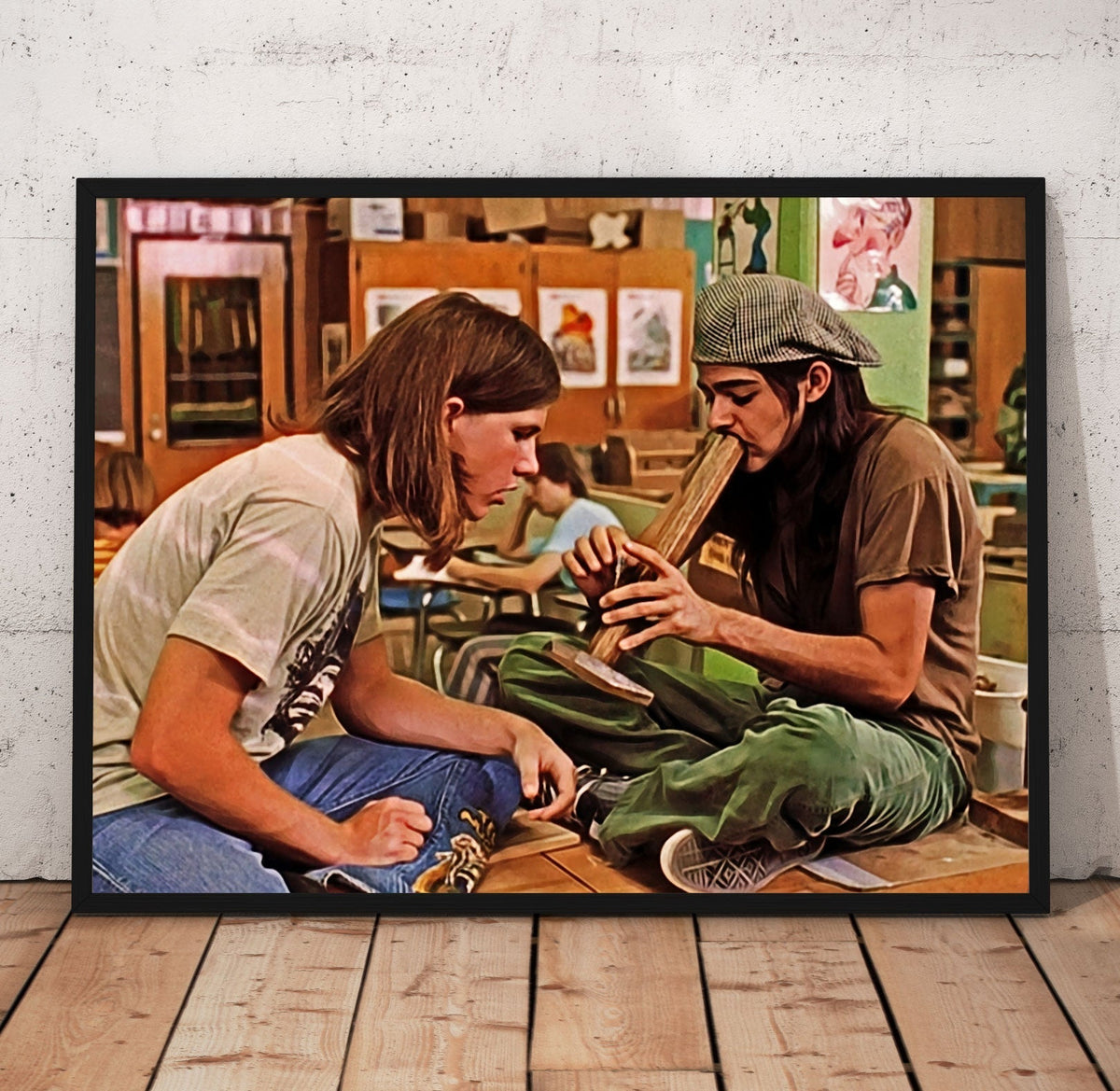 Dazed And Confused Wood Working Prints | Far Out Art 