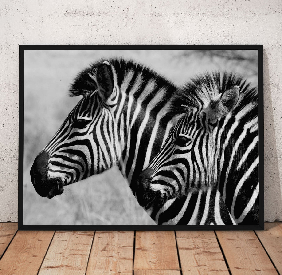 B/W Zebra Prints | Far Out Art 